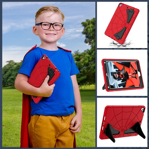 Kids For iPad 5 6 7 8th 9th 10th Gen 10.9" Air 1 2 Pro 9.7 Shockproof Stand Case - Picture 12 of 26