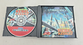  STAR WARS Rebel Assault SEGA MEGA CD Game 1993 JVC PAL, RARE