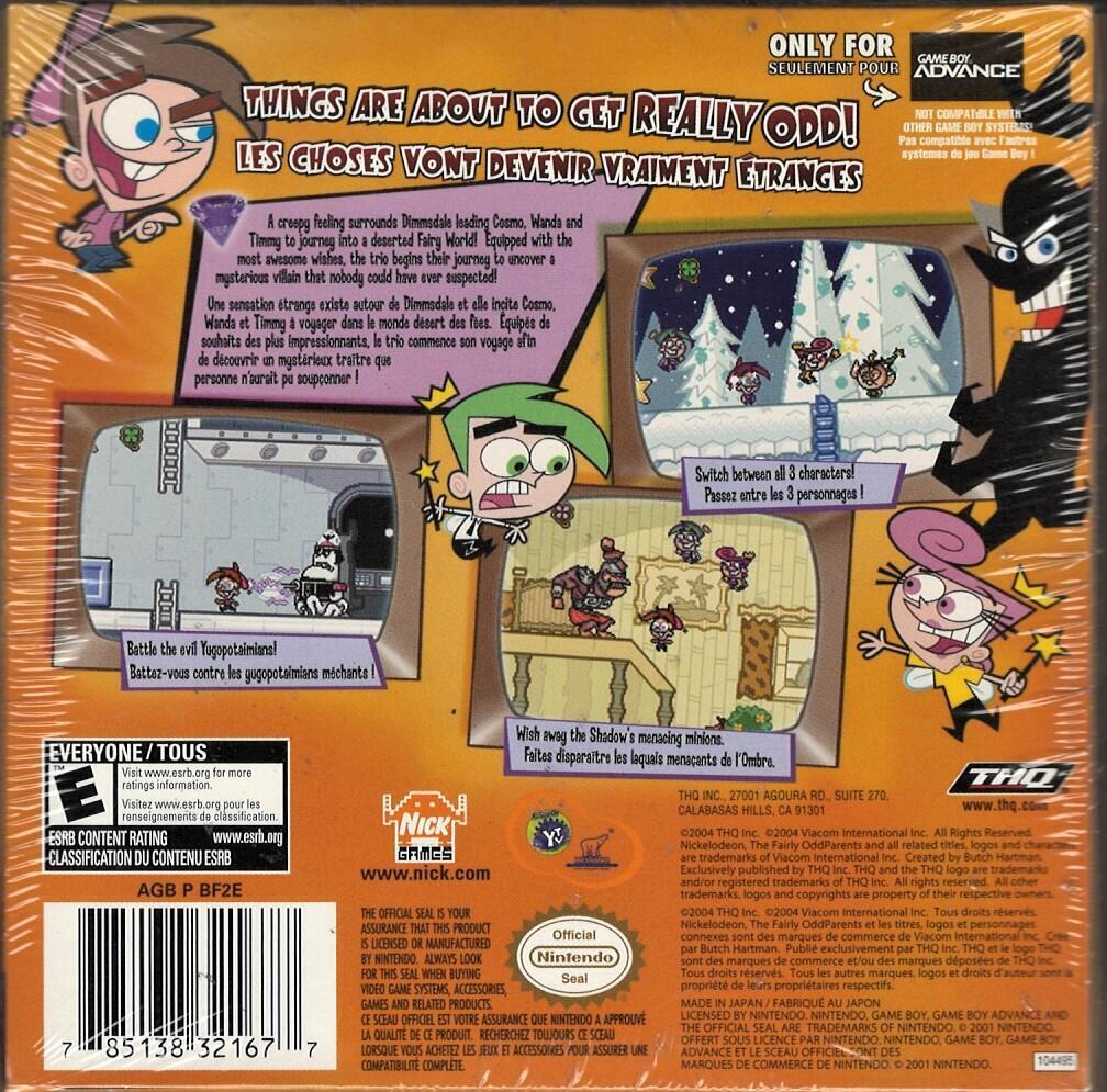 The Fairly OddParents! Shadow Showdown - (GBA) Game Boy