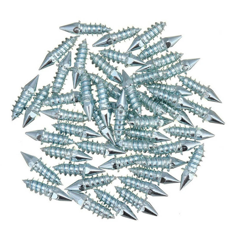 50Pcs Motorcycle Snow Screw Tire Studs Anti Skid Falling Spikes Wheel Tyres Kit - Изображение 3 из 4