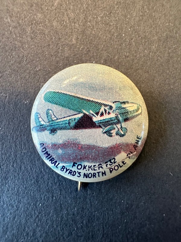 Yank Junior Clothing Airplane pin Byrd North Pole