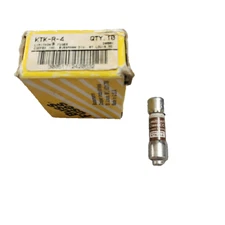 Bussmann KTK-R-4, Fast Acting UL Class CC Fuses (Box of 10)