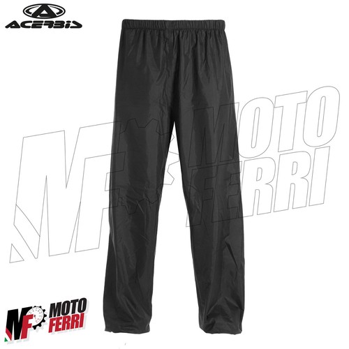 MF4049 Antipioggia Tuta Impermeabile Acerbis Giacca + Pantalone Moto Scooter - Foto 8 di 16