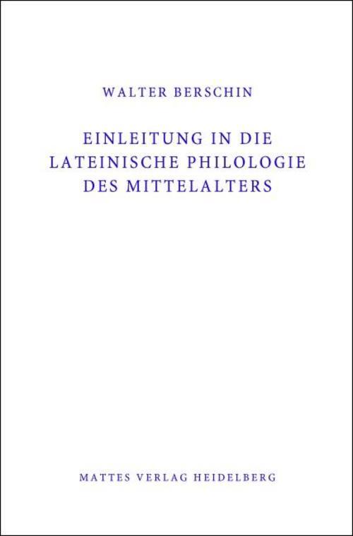 Thumbnail - Einleitung In Die Lateinische Philologie Des Mittelalters