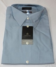 Mens Claiborne Easy Care Microfiber Blend L/S button up shirt Large 16 34/35