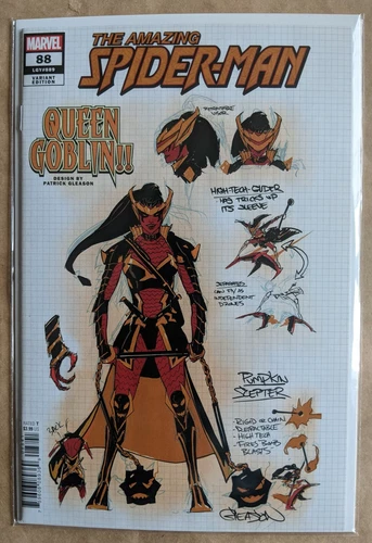 Amazing Spider-Man #88 1st App. of Queen Goblin Gleason 1:10 Design Variant 
