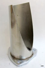 Universal Car Electric Exhaust Valve Pipe section 3" 6-1/2" OAL