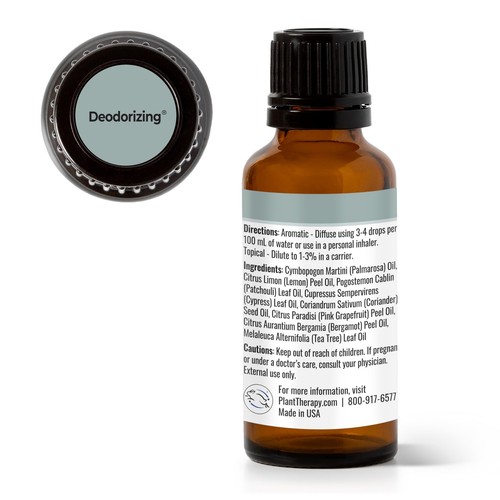 Plant Therapy Deodorizing Essential Oil Blend 30 mL 1 oz 100% Pure Undiluted ... - Picture 7 of 7