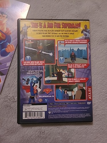 Superman: Shadow of Apokolips (Sony PlayStation 2) PS2 Complete Tested w/ Manual - Picture 10 of 12