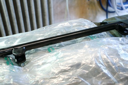 Faco Sturzbügel Schwarz Beinschild für Vespa PX 125 200 Lusso Crashbar Legshild - Bild 7 von 10