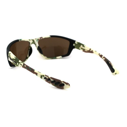 Xloop Digital Camouflage Warp Sport Mens Sunglasses - Picture 16 of 17