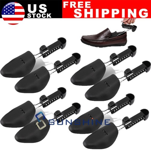 Women Men Adjustable Form Plastic Shoe Tree Shaper Keeper Boot Shoe Stretcher - Picture 19 of 21
