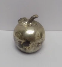 WB MFG. CO. - WEIDLICH BROTHERS - SILVER PLATED APPLE SHAKER #152