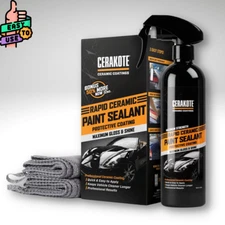 Cerakote® Rapid Ceramic Paint Sealant Maximum Strength (12 Oz Bottle), Hydrop