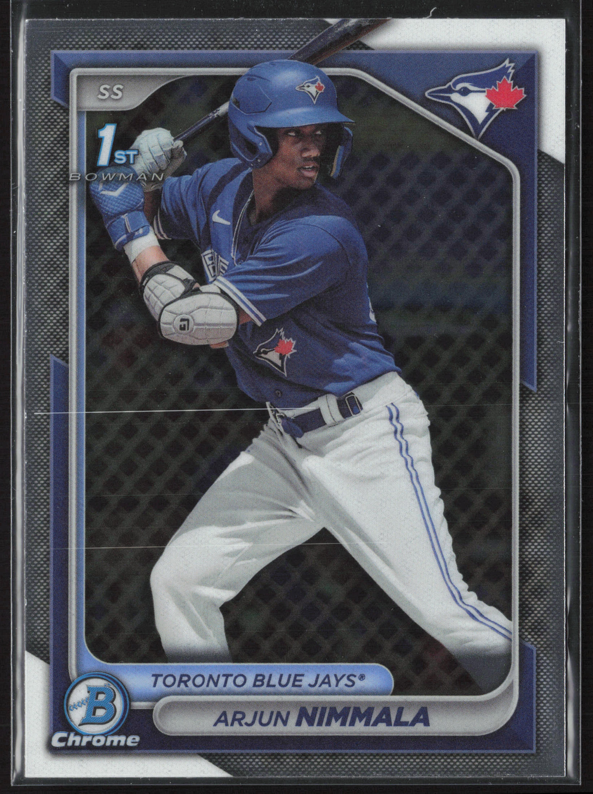 2024 Bowman Arjun Nimmala BCP-142 1st Chrome | Toronto Blue Jays