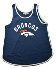 Junk Food Womens NFL Denver Broncos Football Tank Top Shirt New 