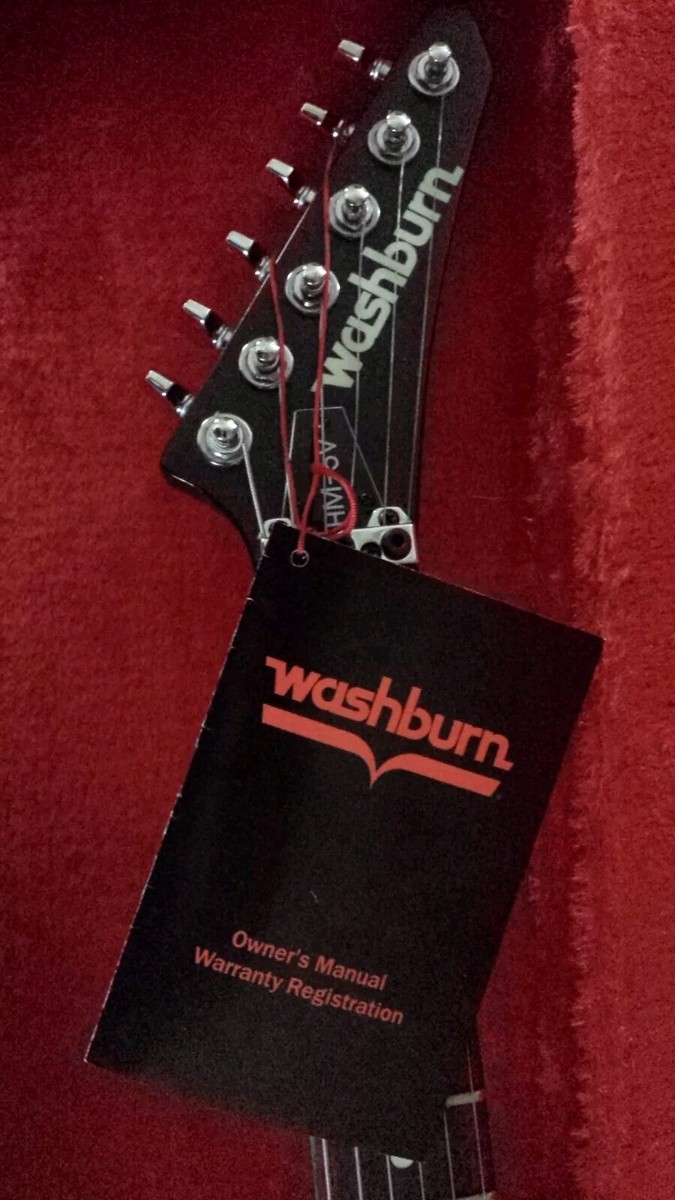 1985 WASHBURN HM-5V GUITAR- MINT CONDITON-ALL ORIGINAL