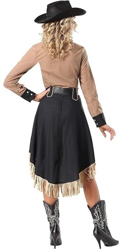 HalloweenCostumes.com Lasso'n Cowgirl Costume for Women Size XL - Bild 2 von 6