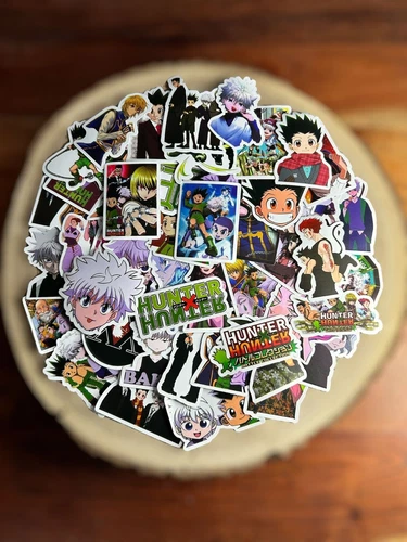 🍀 50 Hunter X Hunter-Design Anime Animé Aufkleber Sticker