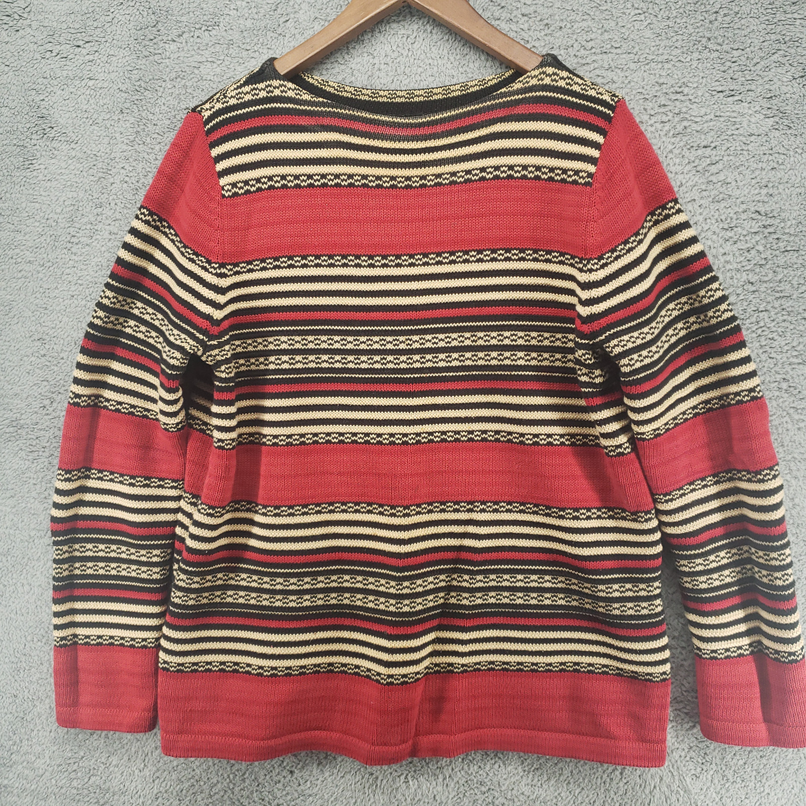 Polo Ralph Lauren Serape Sweater M Striped Southw… - image 2