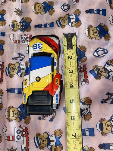 Vintage Tonka Clutch Poppers Porsche Racing 38 Car Japan Made Turbo Sponsors - Picture 7 of 7
