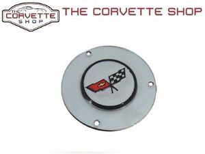 C3 Corvette Horn Button Emblem 1982 2433
