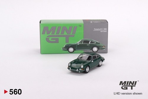 Mini GT #560 Porsche 911 1964 Irish Green 1:64 Diecast Model - Brand New Sealed