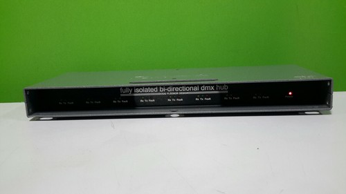 DOUG FLEENOR DMX HUB ISOLATED 8 PORT RDM SPLITTER 5 PIN - Picture 1 of 3