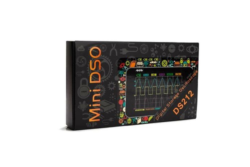 DS212 Smart LCD Digital Oscilloscope 1MHz 10MSa/s 200kHz Storage Oscilloscope - Picture 7 of 10