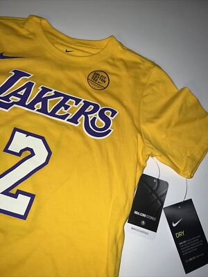 Nike Lakers ポロシャツ XXL イエロー VTG Nike Lakers Kobe Bryant Swingman Rewind 1957 Stars Gold