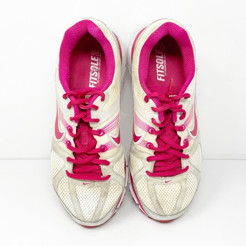 Nike Womens Air Pegasus Plus 28 443804-162 White Running Shoes Sneakers Size 8 - 第 12/12 張圖片