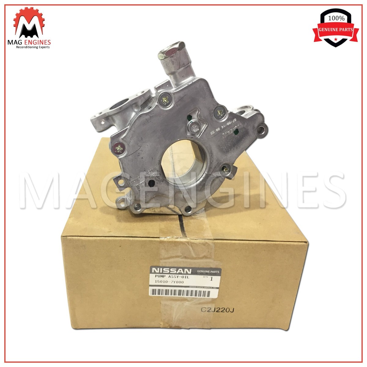 15010-7Y000 GENUINE OEM OIL PUMP VQ35DE FOR NISSAN ALTMA