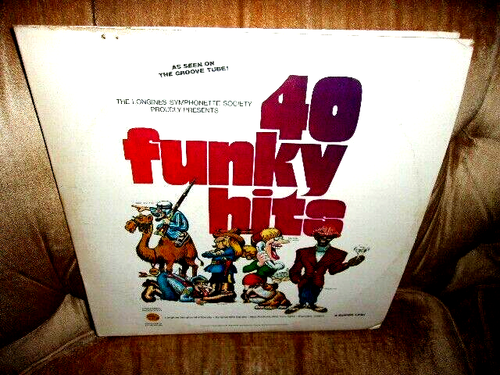 40 Funky Hits- Various Artists GF (SQ-95837) 3 LPs R&B Soul Rock Funk 1974