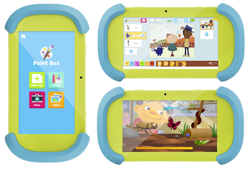 PBS Kids Playtime Pad 7" Kids Safe Tablet 16GB Android WiFi Dual-Camera Age 2-10 - Picture 3 of 7