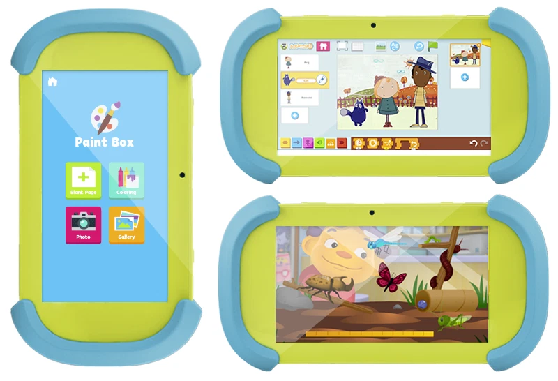 PBS Kids Playtime Pad 7" Kids Safe Tablet 16GB Android WiFi Dual-Camera Age 2-10 - Image 3 of 4