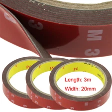 10 Feet Double Sided Mounting Tape Super Sticky Adhesive Heavy Duty Multipurpose