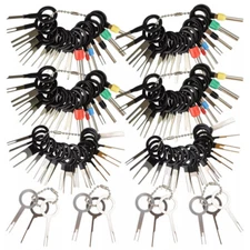 120Pcs Car Terminal Removal Tool Kit Wire connector Pin Release Extractor Puller