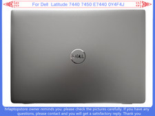 New Y4F4J For Dell Latitude 7440 7450 E7440 LCD Back Cover Rear Lid 0Y4F4J