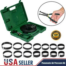 Piston Ring Compressor Cylinder Installer W Plier And 14 Band Tool Set With Box