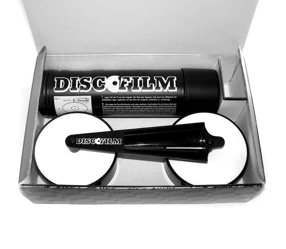 DISCOFILM Reinigungs-Set für Schallplatten – Vinyl Cleaner inkl. Zubehör - Bild 4 von 4