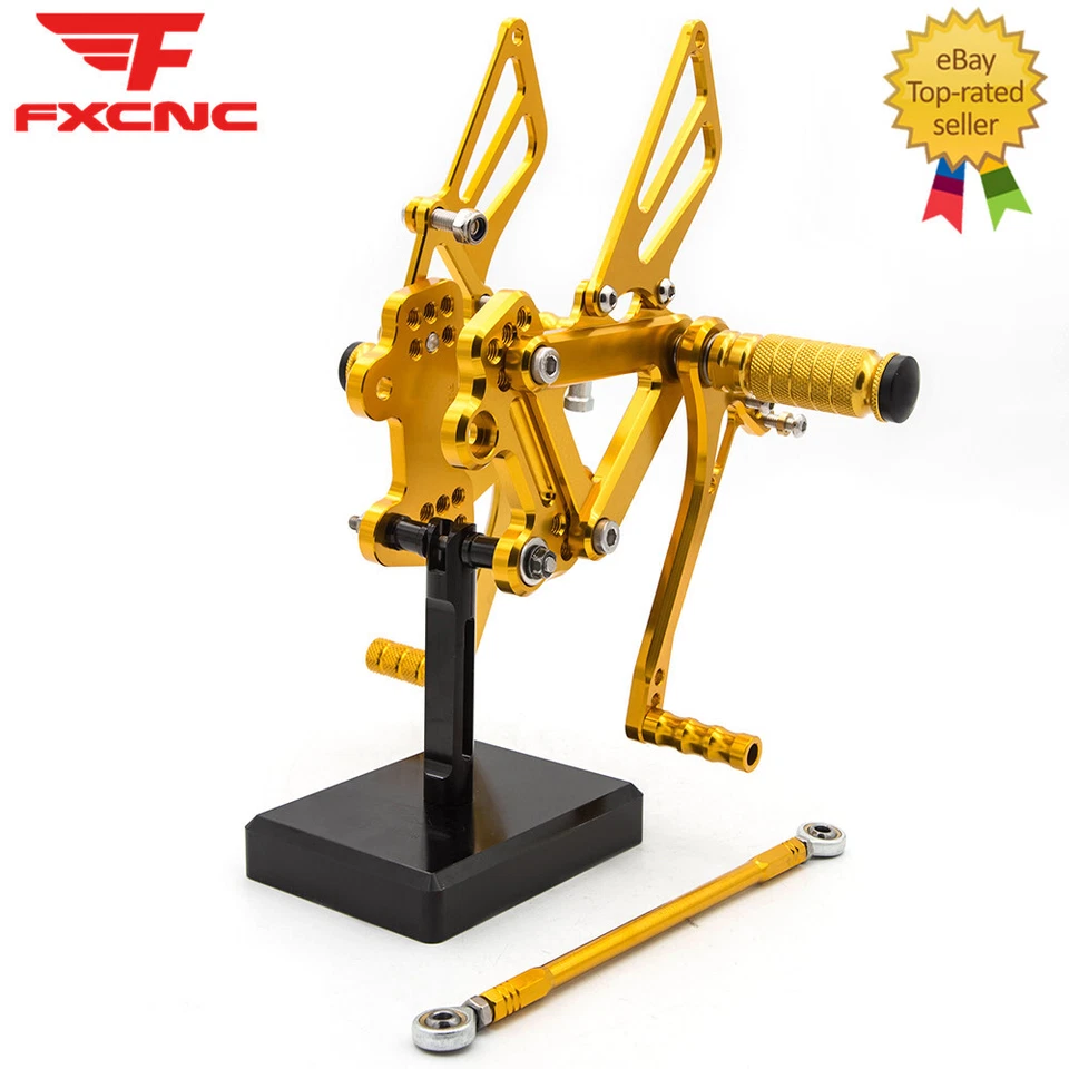 For Kawasaki Ninja ZX7R ZX-7R 1996-2003 CNC Rearset Footpegs Adjust Motorcycle - Изображение 2 из 4