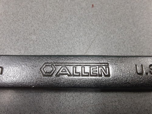 Allen Tools 20317 17mm Combination Wrench 12 Point Made in USA - Picture 2 of 11