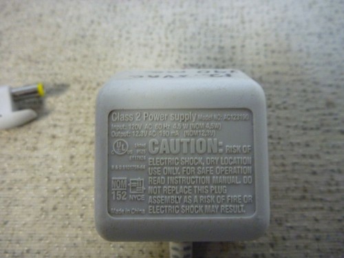 Adaptador Enchufe AC123190 Fuente de Alimentación CA 12.3V AC 190mA - Imagen 10 de 12