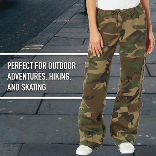 Rothco Womens Vintage Tiger Stripe Camo Pants 33860 - XS - Picture 5 of 7