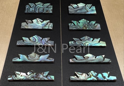 PA Fingerboard Crown Inlay Set für Gibson SJ200 Style Gitarren, 1 Set - Bild 6 von 7