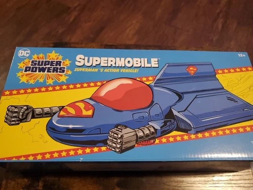DC Super Powers Supermobile Superman's Action Vehicle McFarlane Toys