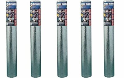 (5 pack) USEP BP48010 48-Inch by 10-Feet Bubble Pack Insulation (200sqft)
