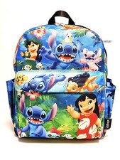 Lilo And Stitch Disney Mini 12" Backpack Purse All Over Print Lady Travel Bag
