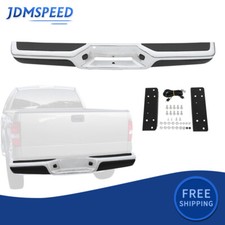 Rear Step Bumper Assembly Chrome Steel For Dodge Dakota 1997-2004 Rear Step Bumper Assembly Chrome Steel For Dodge Dakota 1997-2004