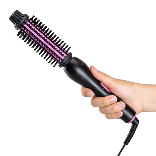 Black Hair Curling Iron Hot Brush Anti-scald Dual Ionic Ceramic Technology - Picture 6 of 9